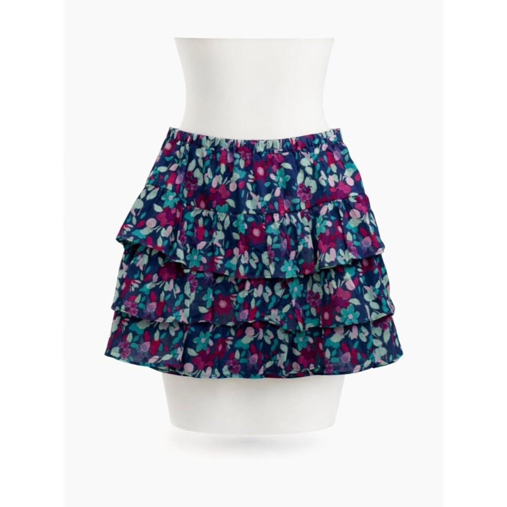 Aeropostale Ruffle Skirt Fully Lined Size Small Petite EUC